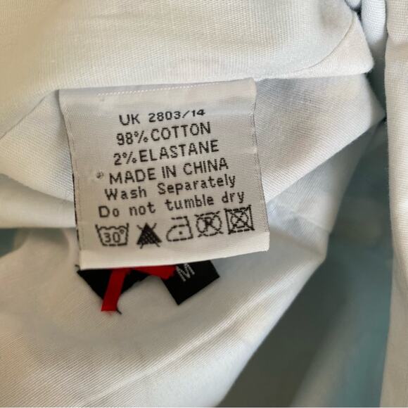 Hell Bunny Pinup Retro Sea Horse Blue Bow Dress size medium - Picture 9 of 9